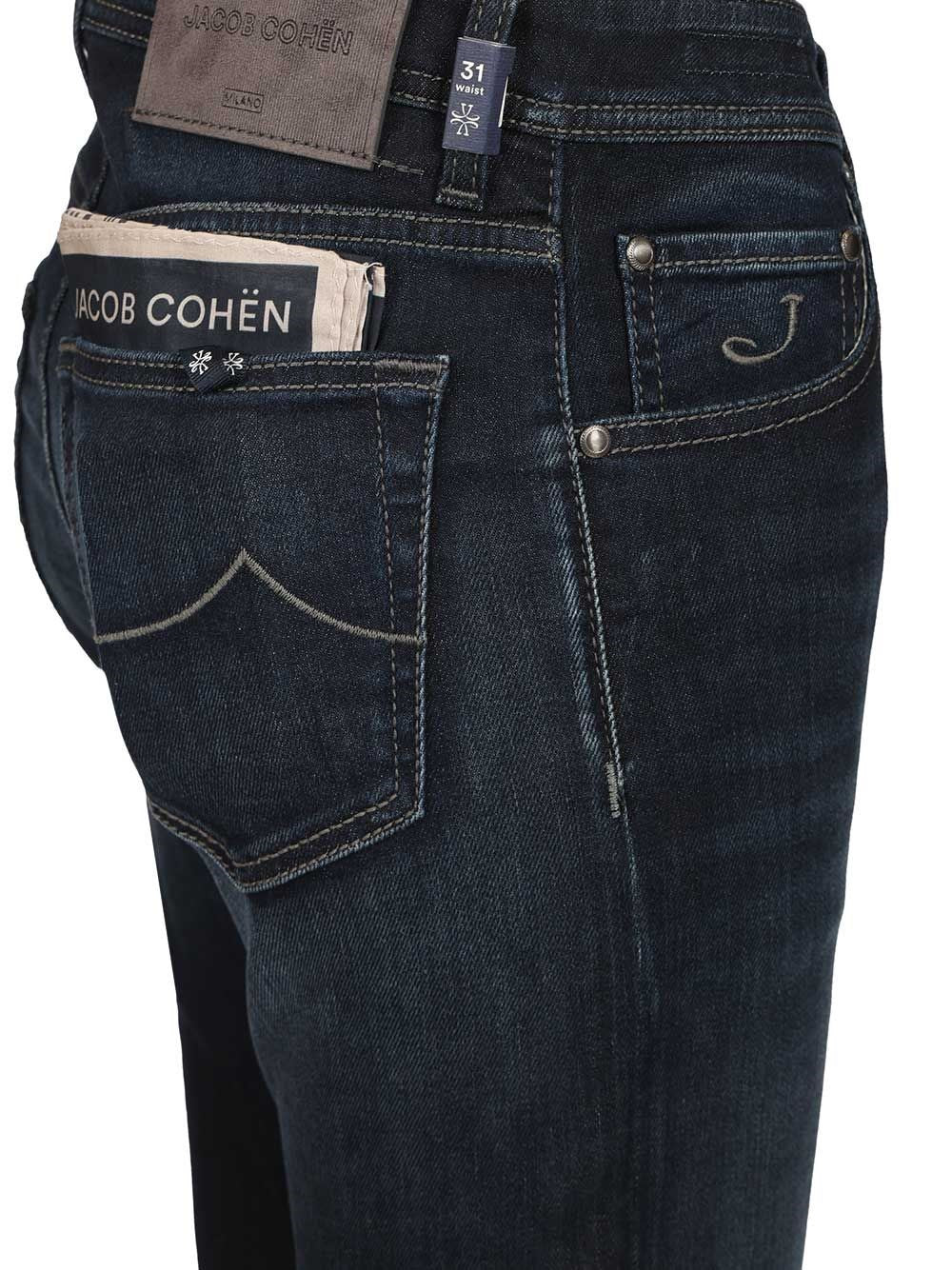 Jacob Cohen Men Super Slim Fit "Nick" Jeans - Image 4