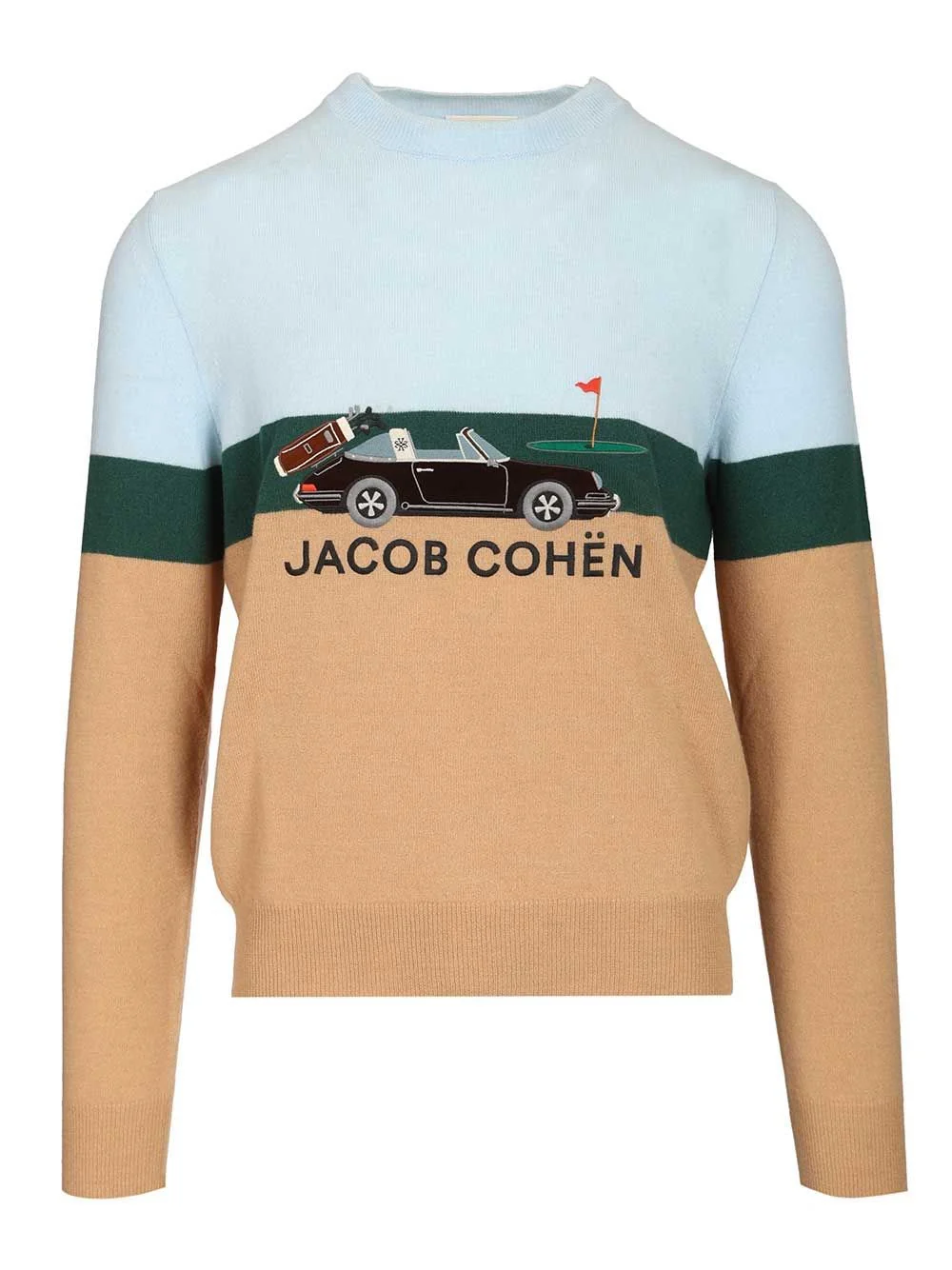 Jacob Cohen Men Wool And Cashmere Sweater