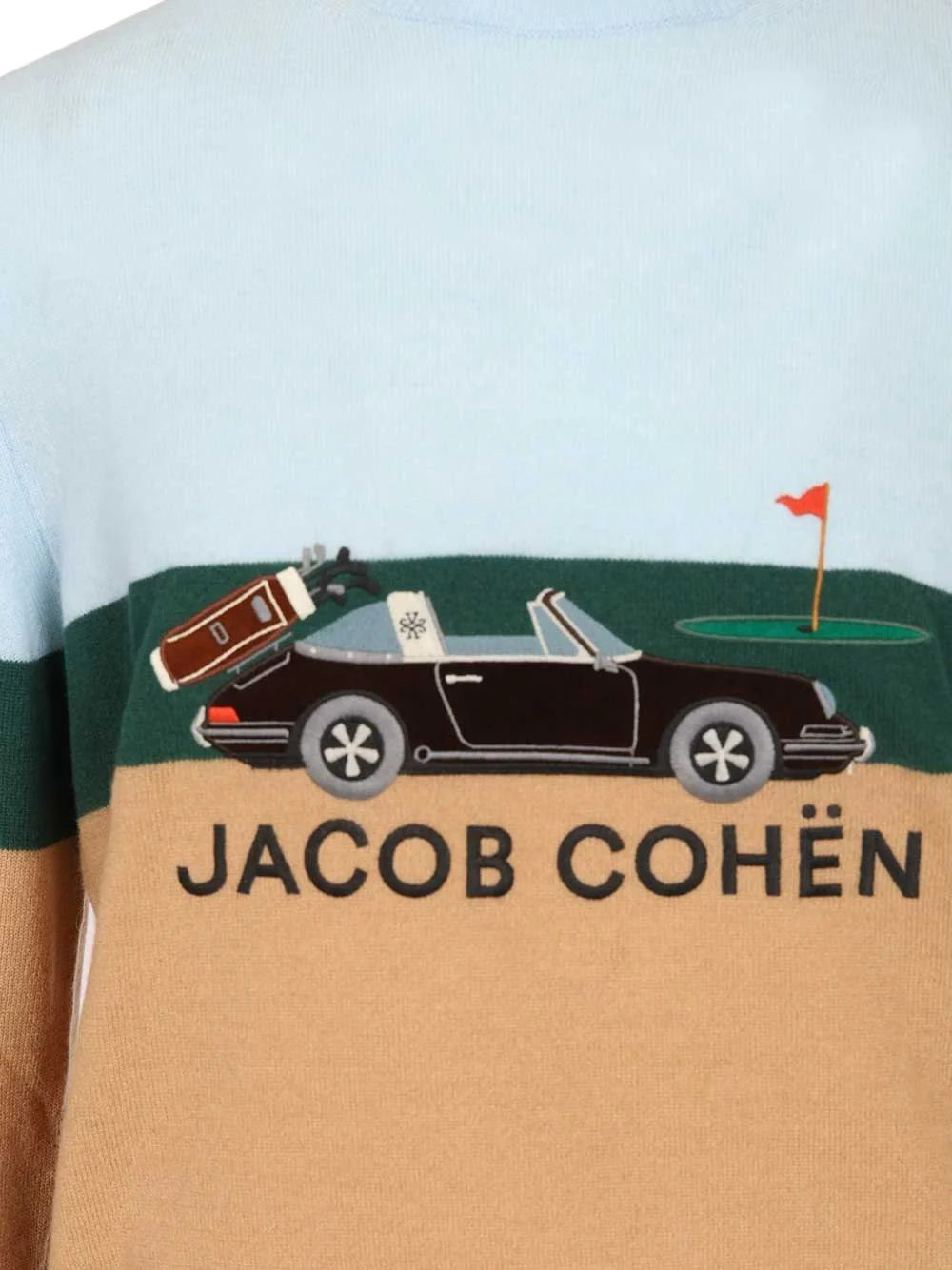 Jacob Cohen Men Wool And Cashmere Sweater - Image 7