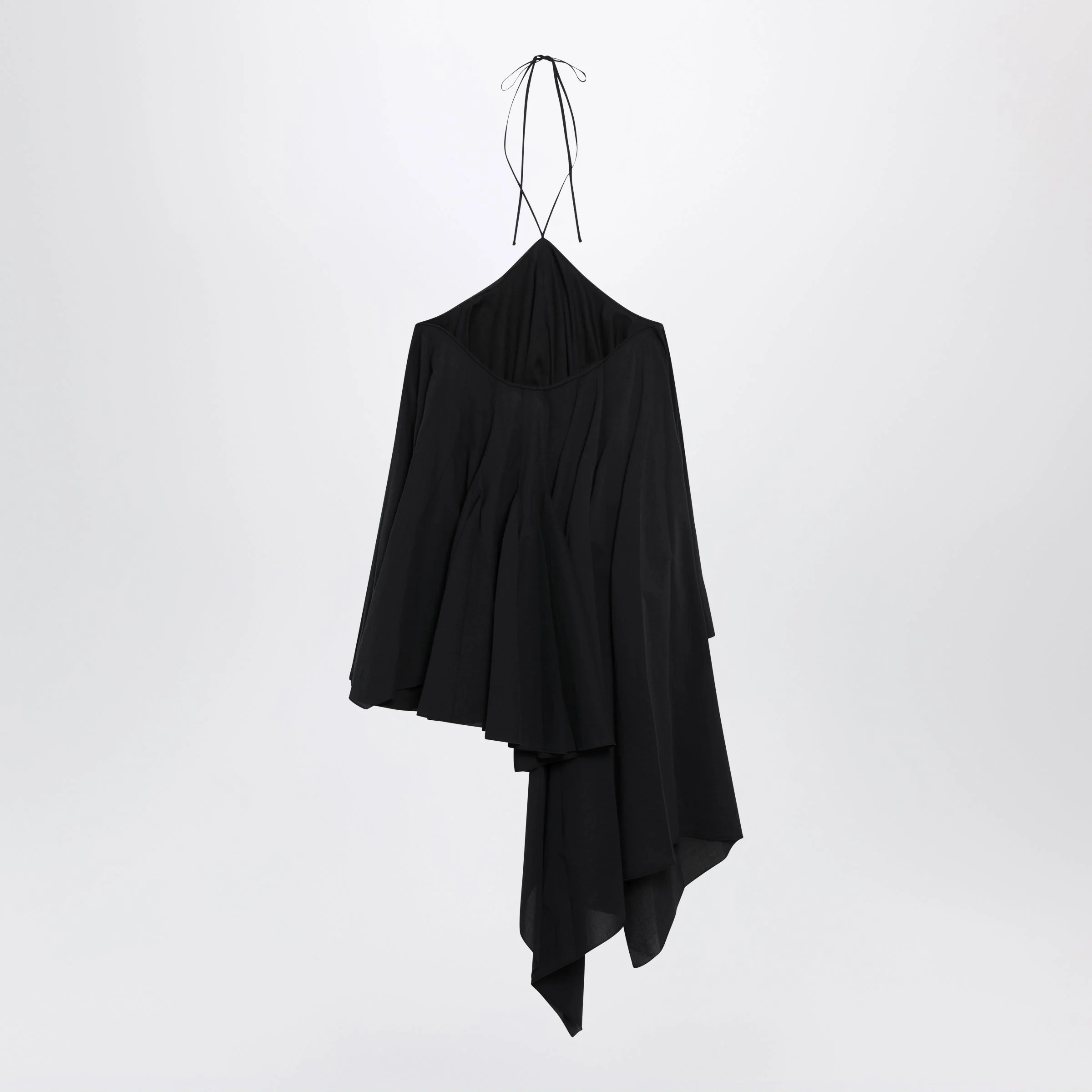 Jacquemus Triangle Mini Dress In Black Women - Image 2