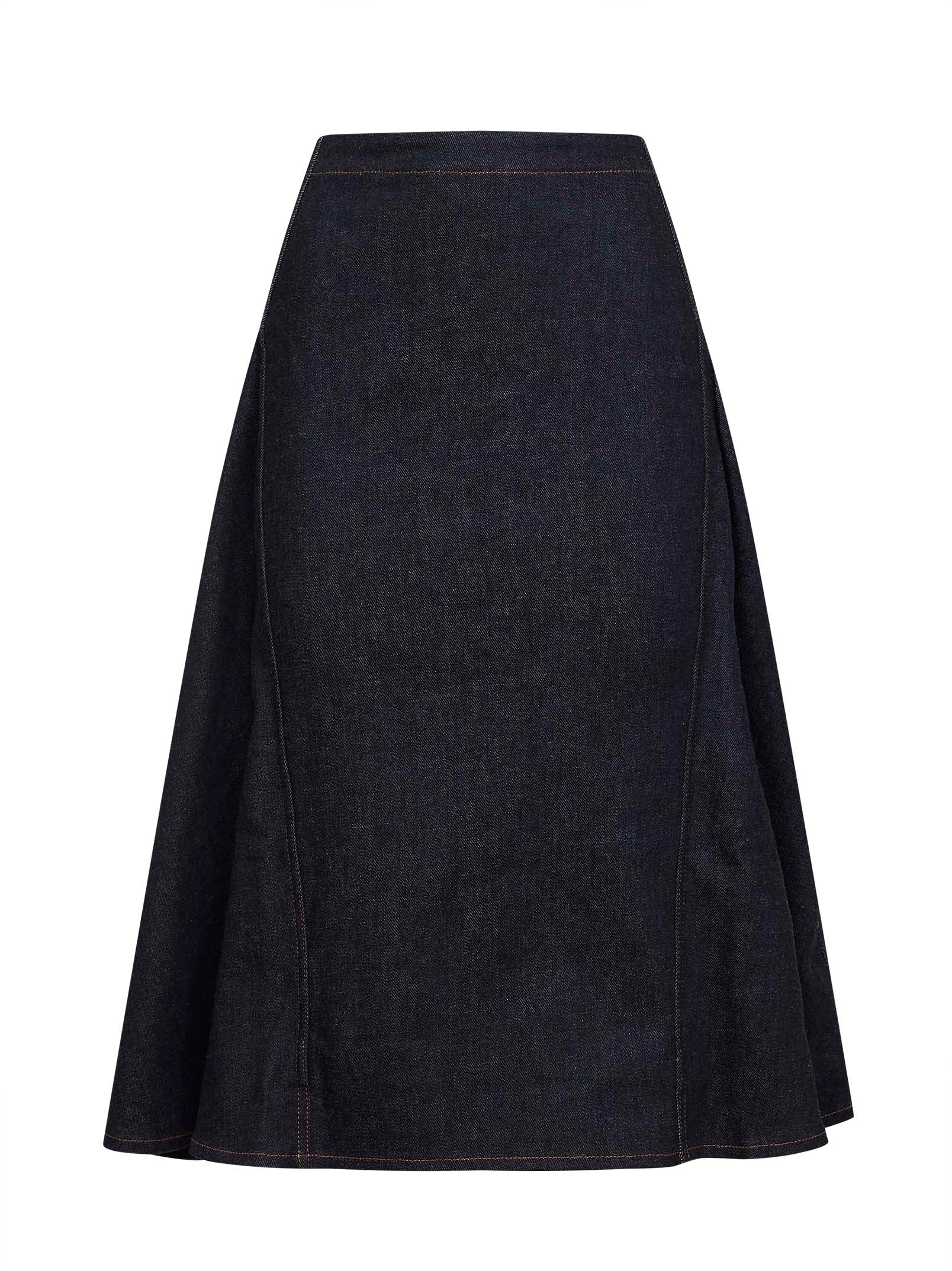 Jacquemus Women Blue The Lavoir De-Nîmes Denim Skirt