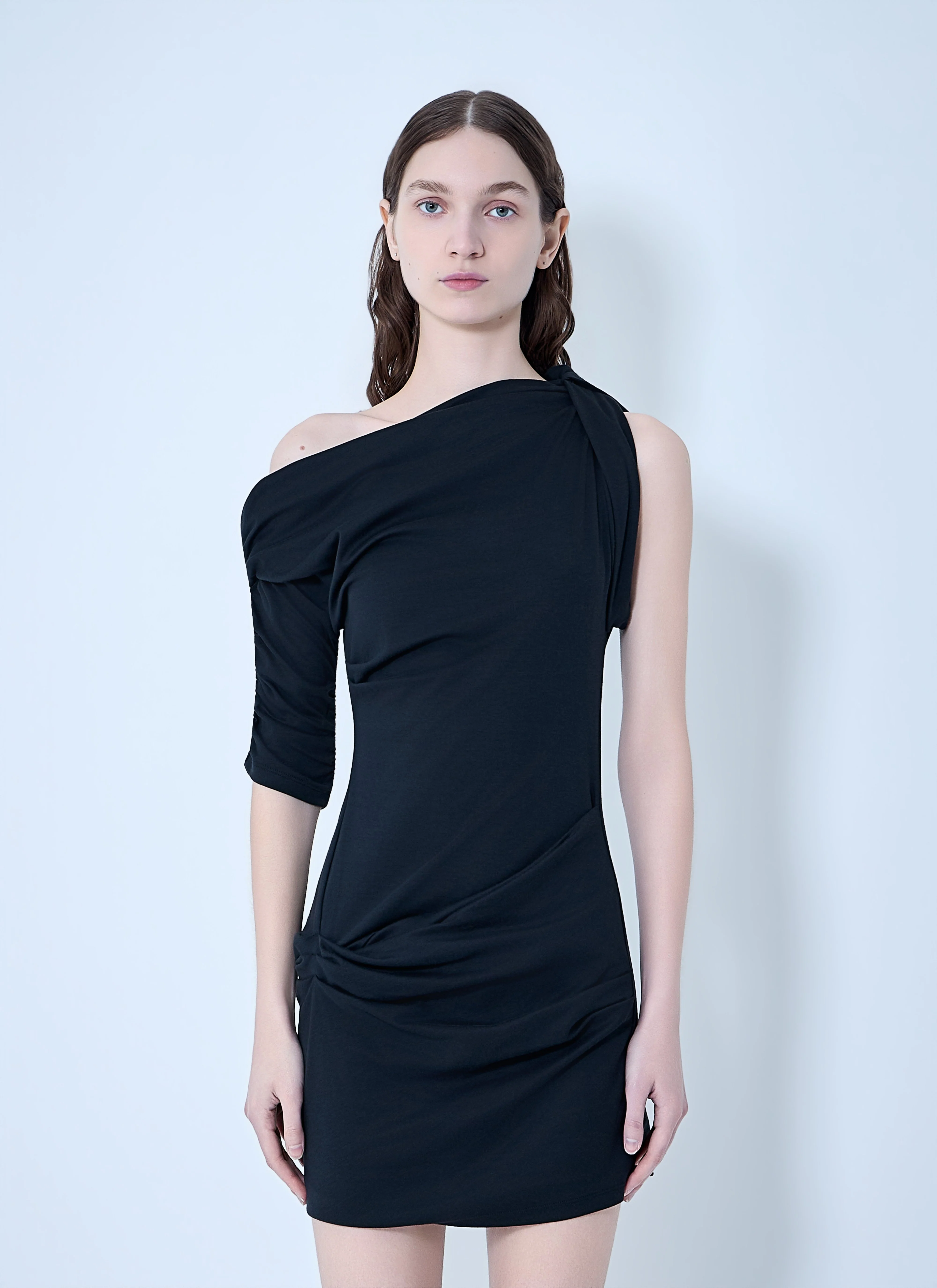 Jacquemus Women La Mini Robe Drapeado Mini Dress