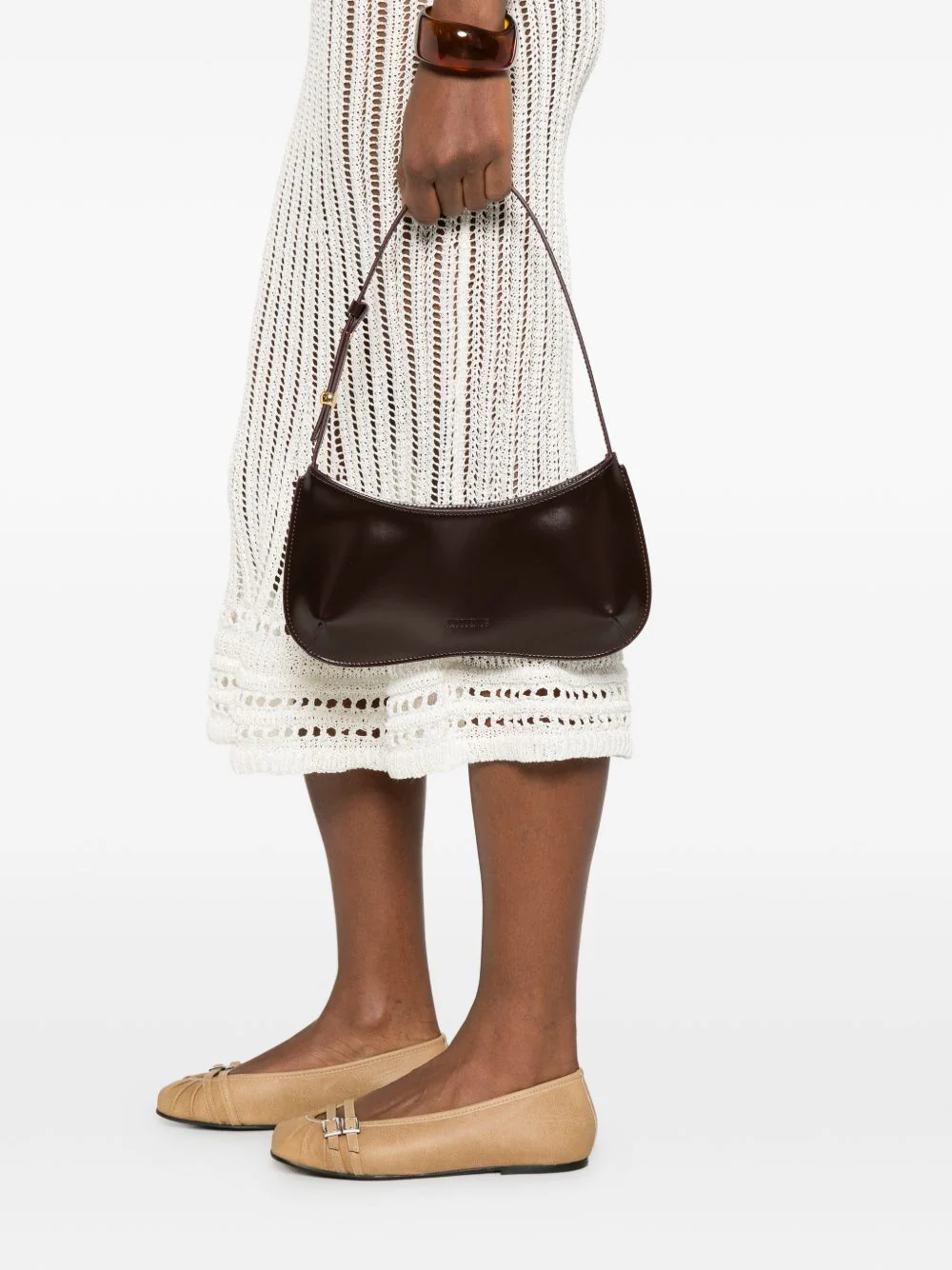 Jacquemus Women Le Bisou Leather Shoulder Bag - Image 2