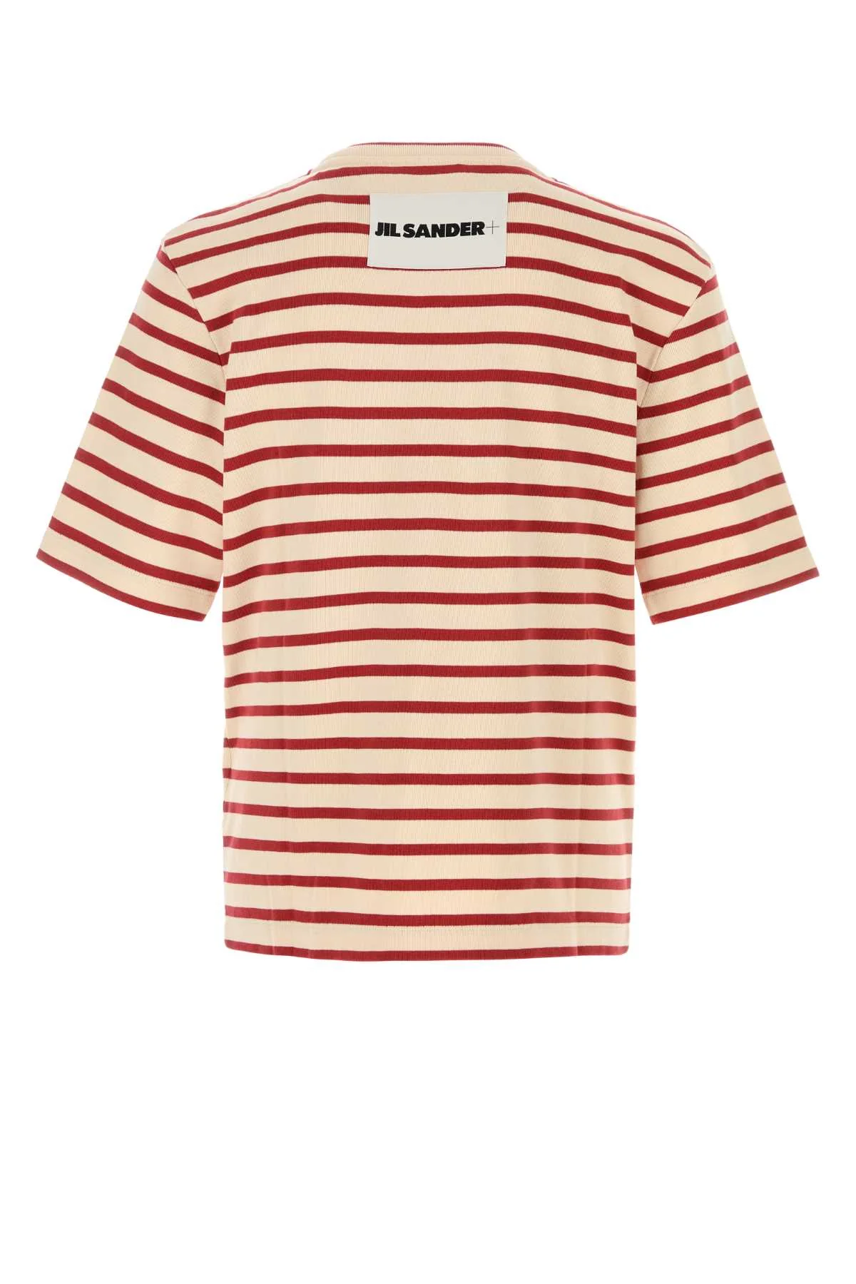 Jil Sander Men Embroidered Cotton T-Shirt - Image 2