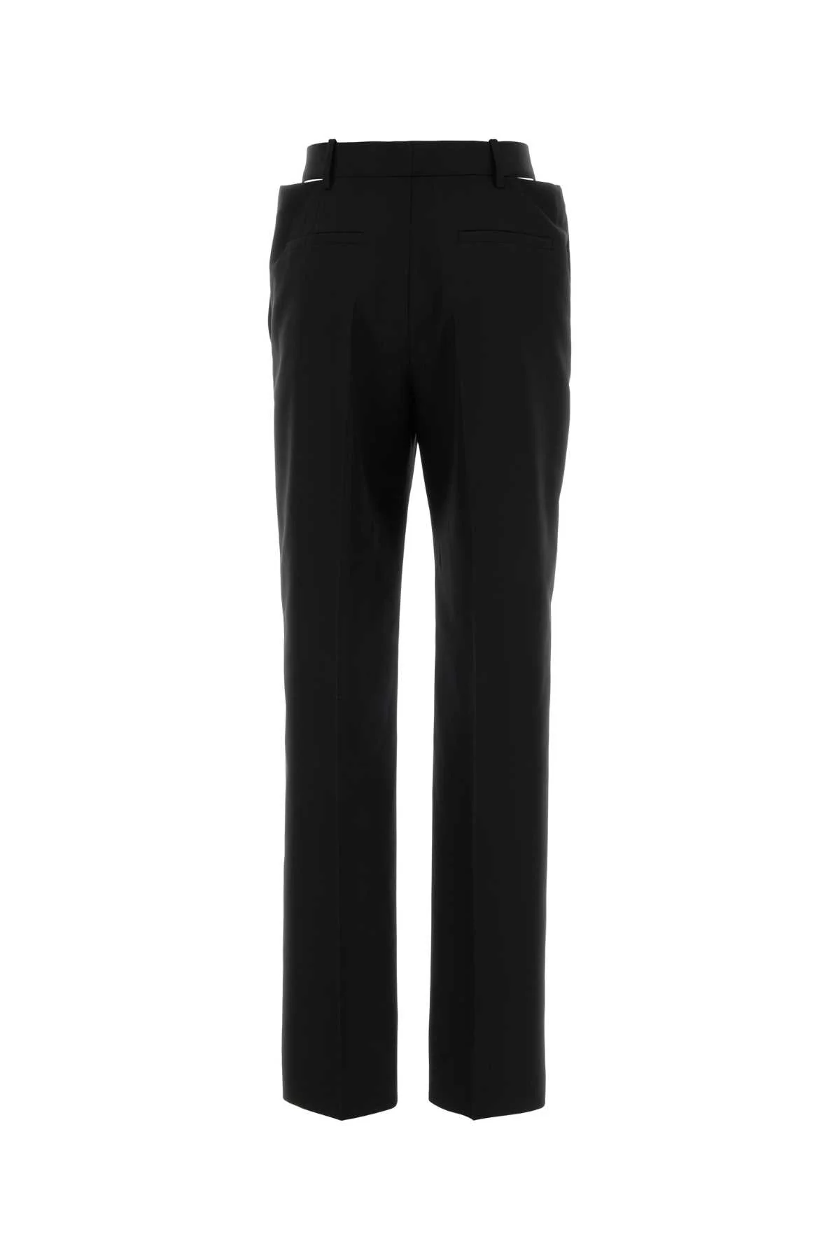 Jil Sander Women Black Wool Pant - Image 2