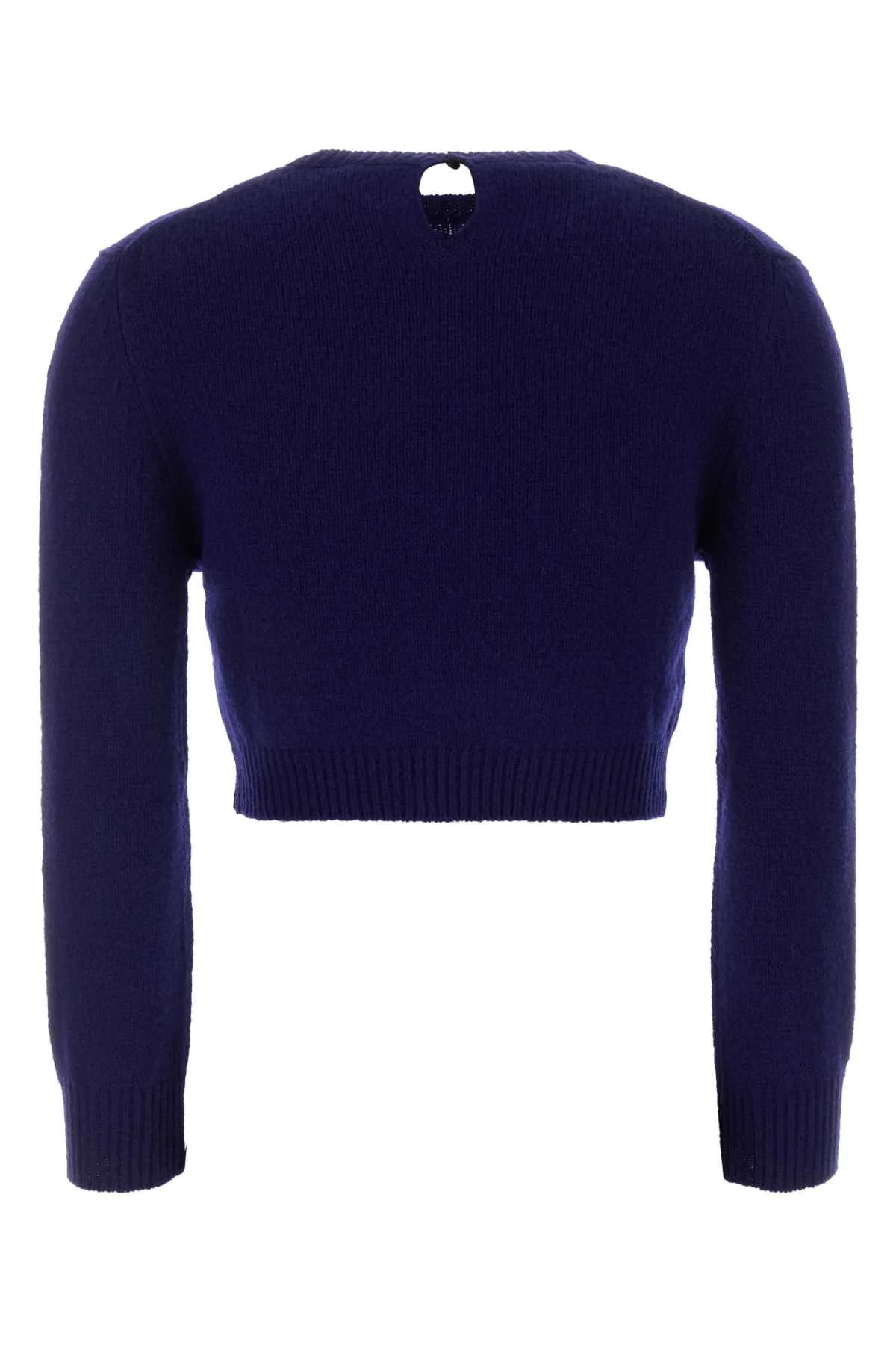 Jil Sander Women Blue Wool Blend Sweater - Image 2