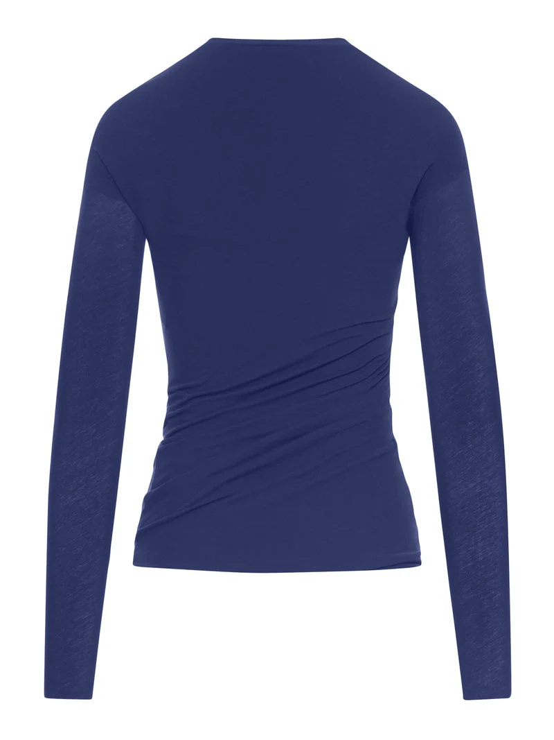 Jil Sander Women Double Layer Long Sleeved Shirt - Image 2