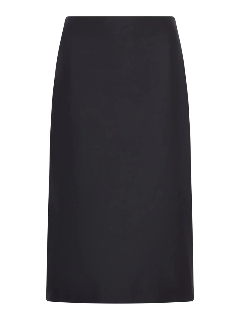 Jil Sander Women High-Waisted Skirt In Technical Fabric
