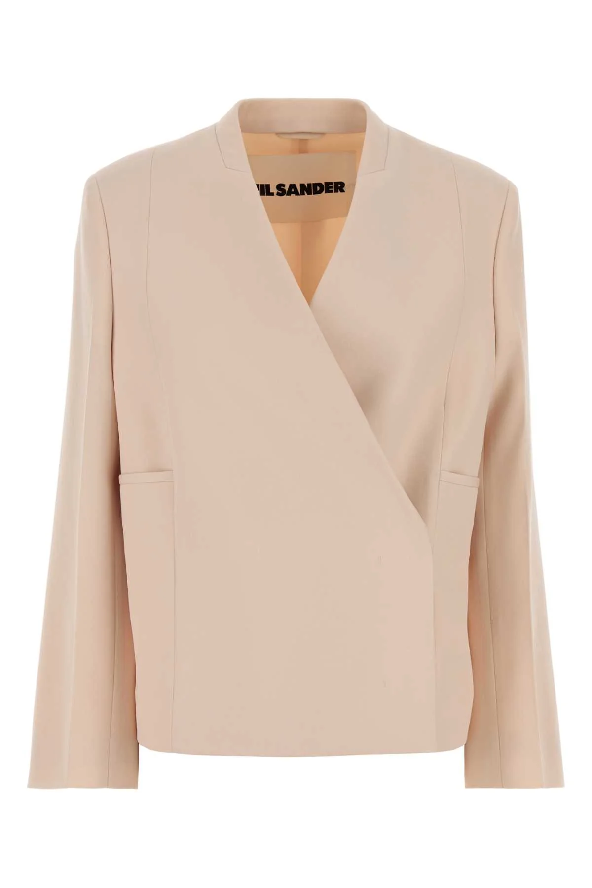 Jil Sander Women Pastel Pink Wool Blazer