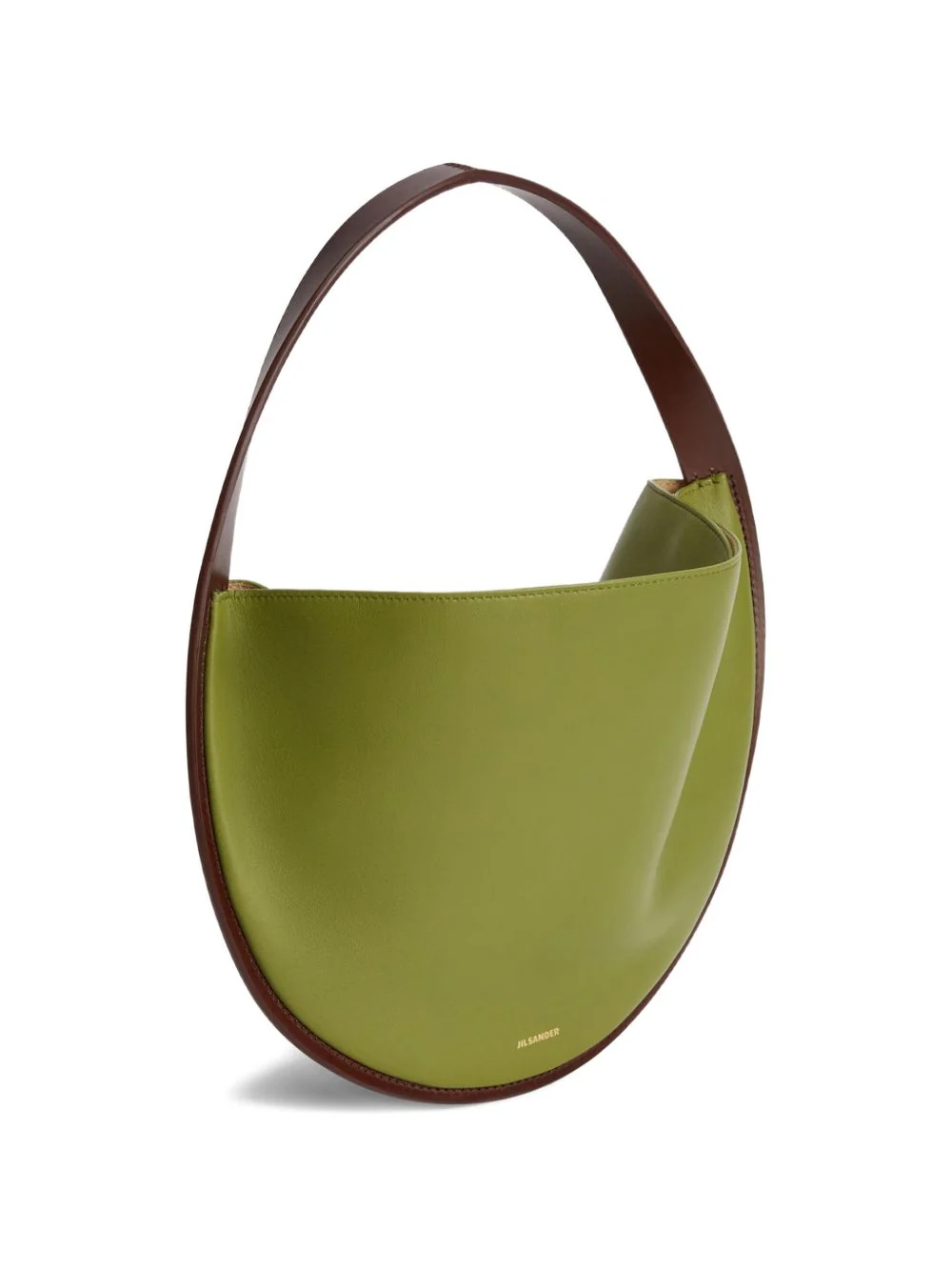 Jil Sander Women Pivot Leather Hobo Bag - Image 2