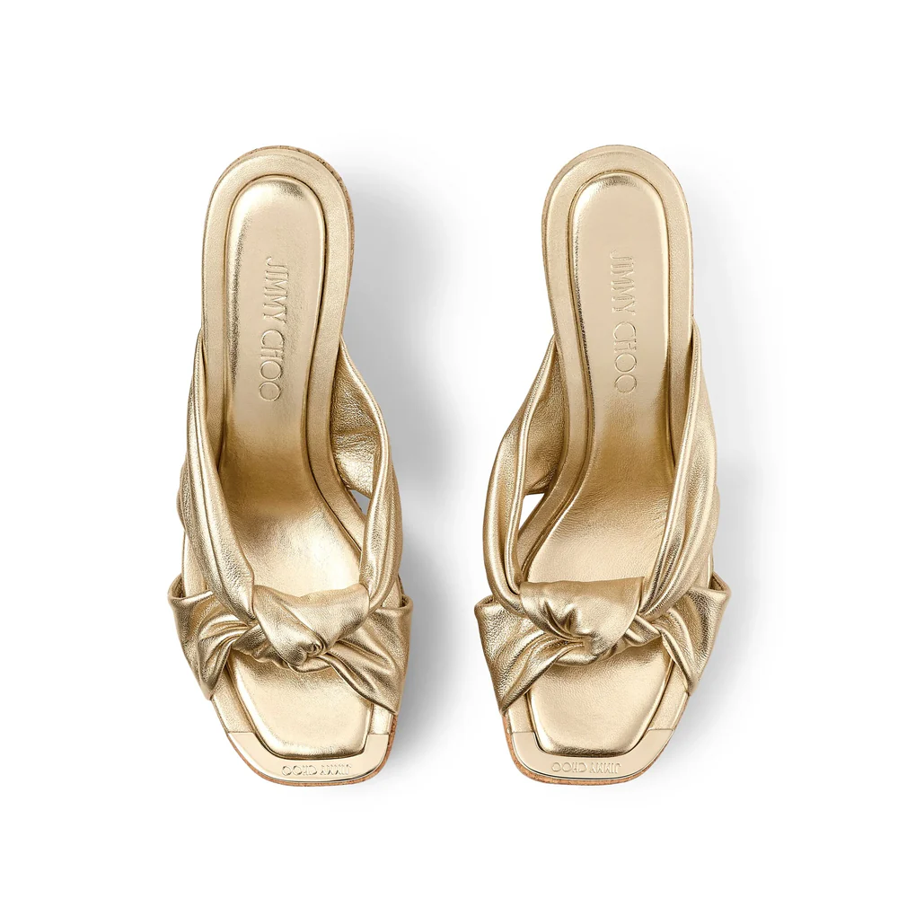 Jimmy Choo Gold Sandals Women - Image 3