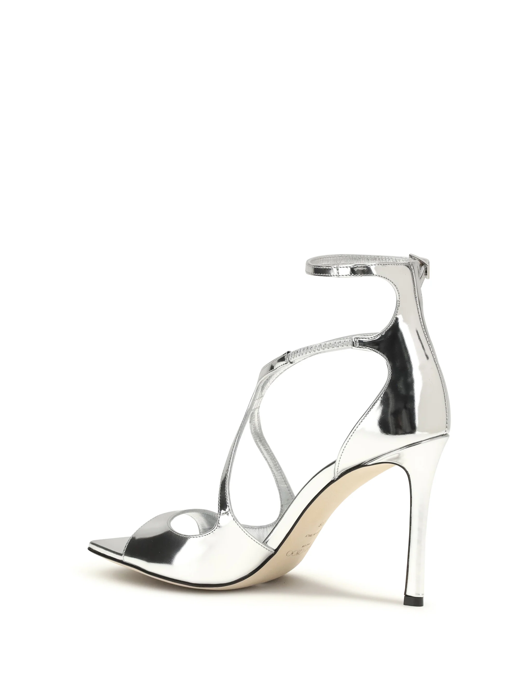 Jimmy Choo Women Azia 95 Patent Leather Sandals - Image 3