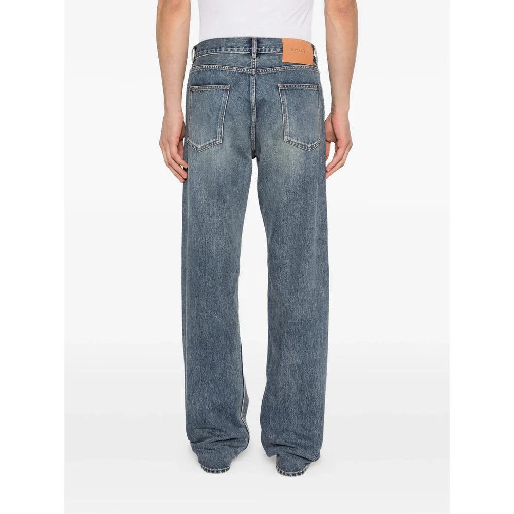 Jw Anderson Blue Denim - Regular & Straight-Leg Jeans Men - Image 3