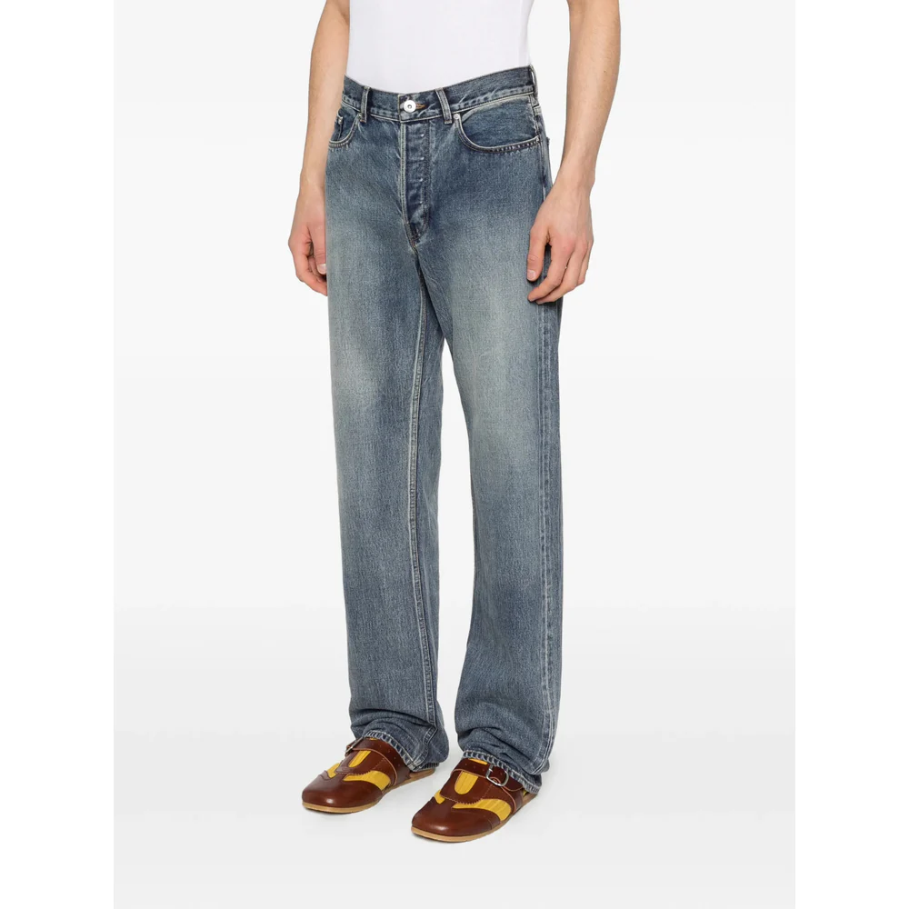 Jw Anderson Blue Denim - Regular & Straight-Leg Jeans Men - Image 4