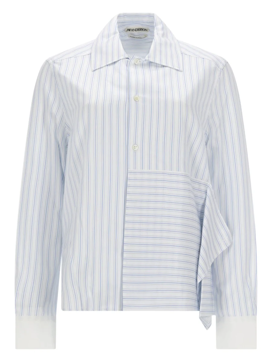 Jw Anderson Women Asymmetrical Shirt With Draping