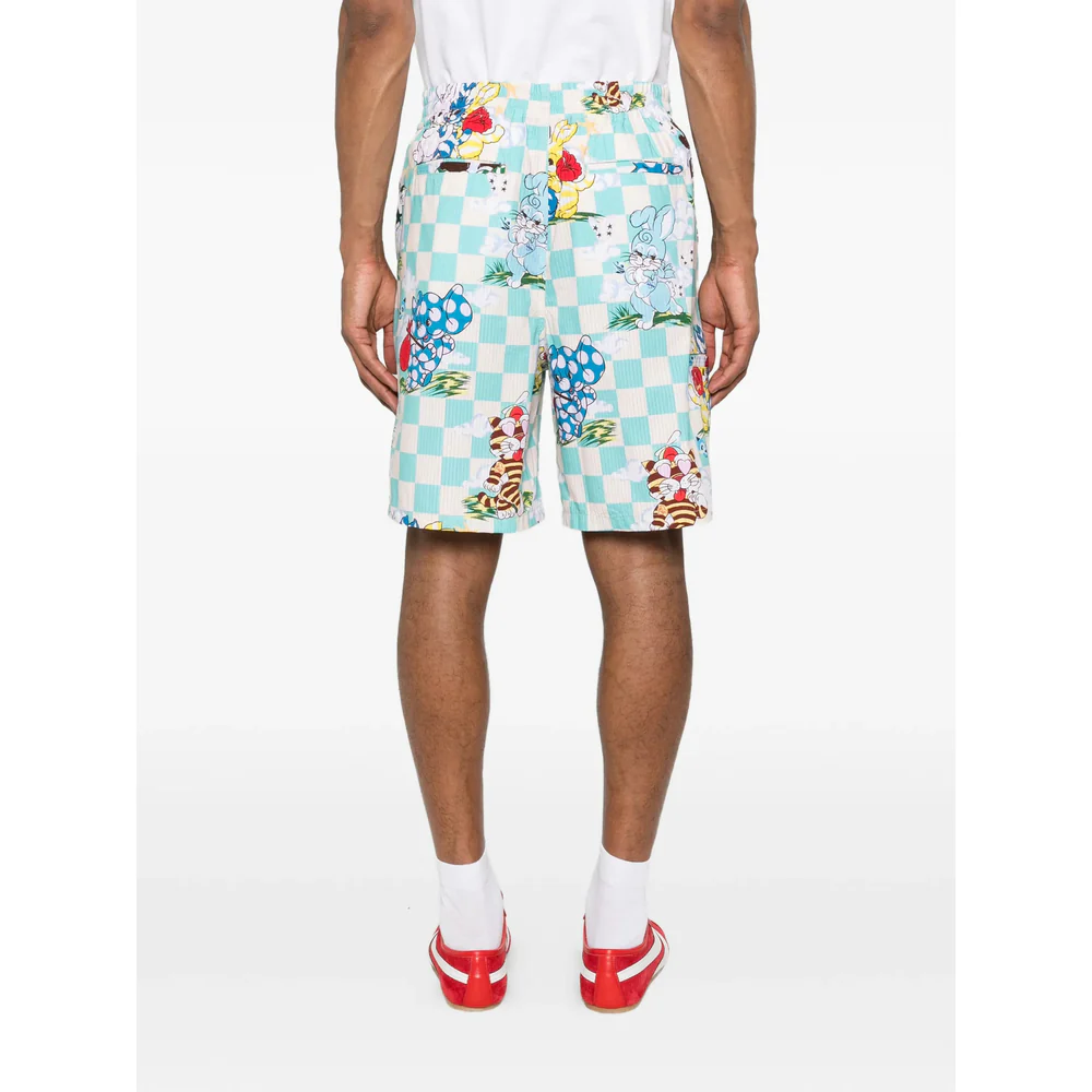 Kenzo Blue Shorts - Tailored Shorts Men - Image 4