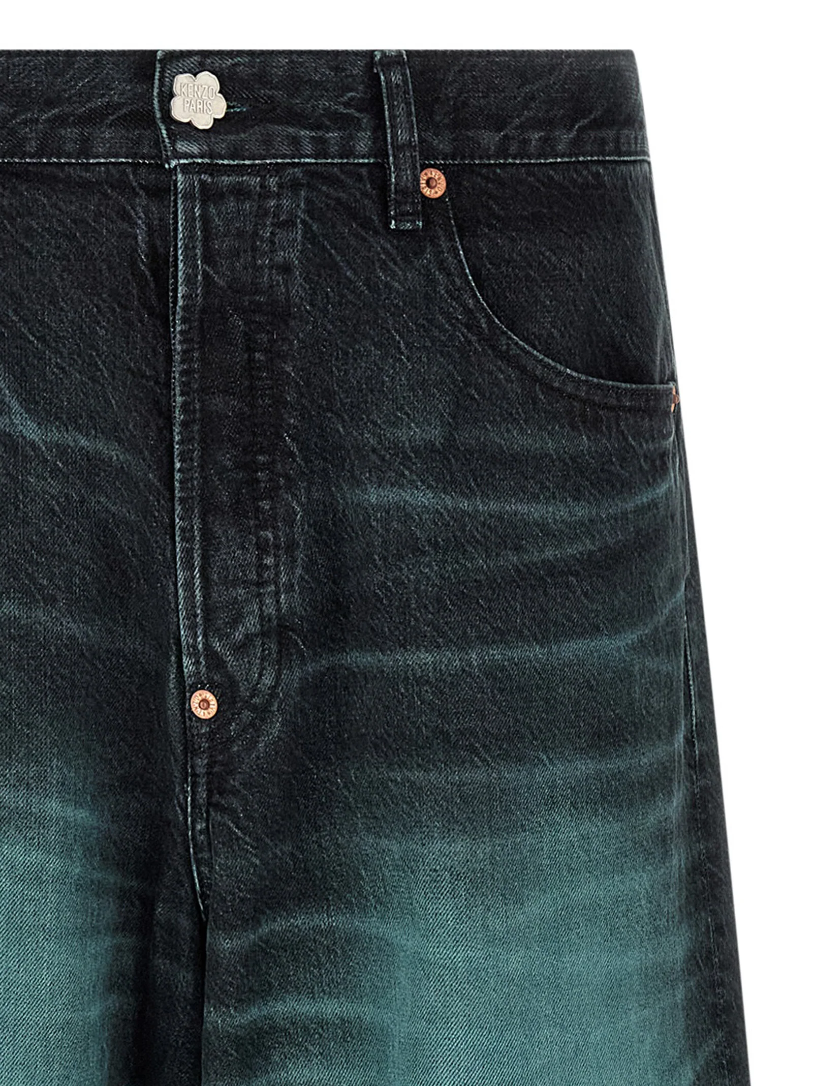Kenzo Men Japanese Denim Jeans - Image 3