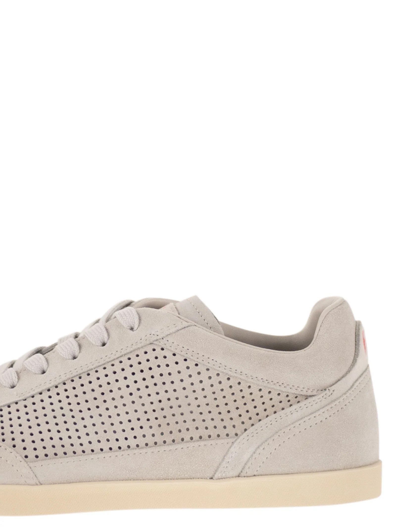 Kiton Men Perforated Calfskin Sneakers - Image 7