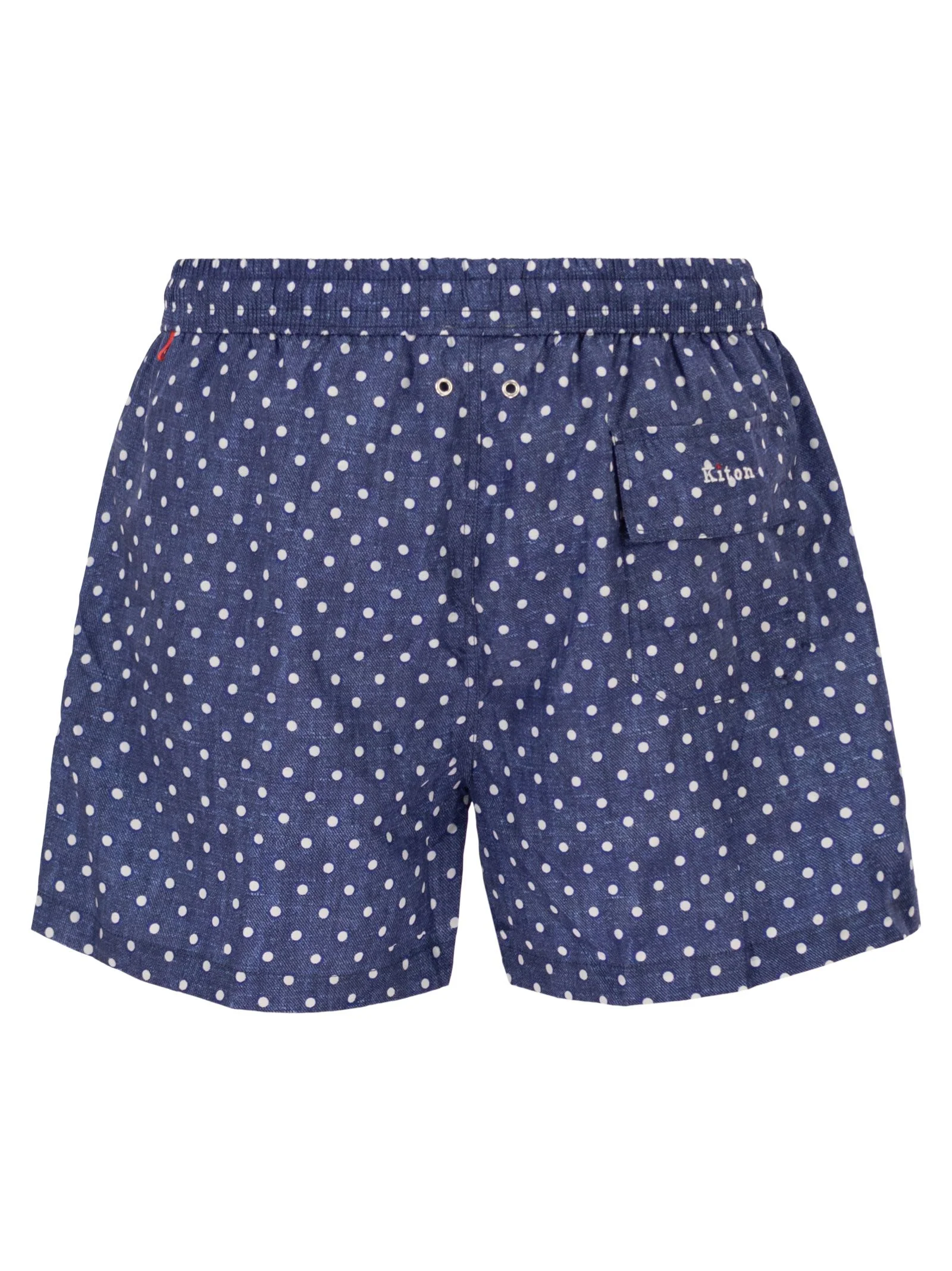 Kiton Men Short Patterned Swim Boxers - Image 2