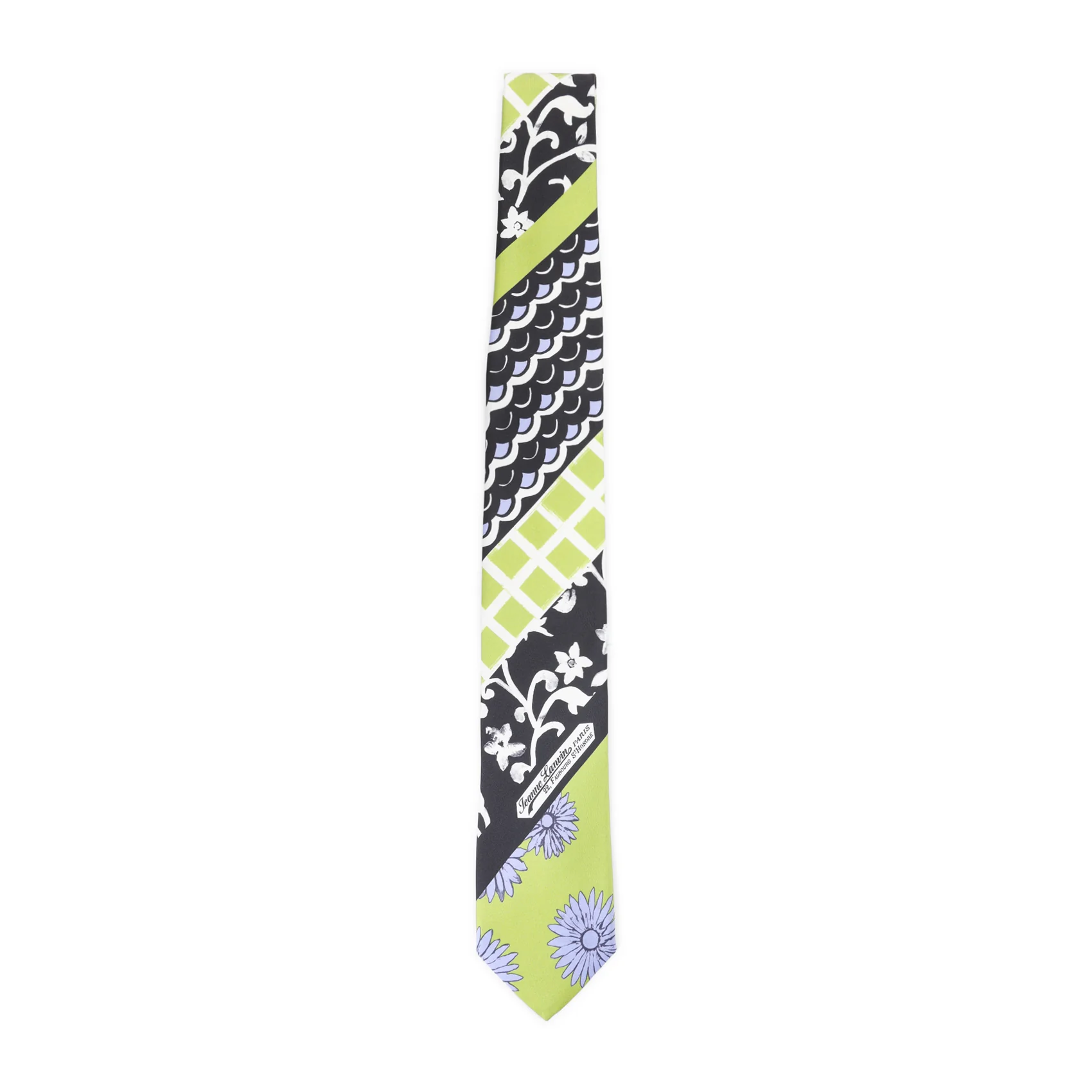 Lanvin Patchwork Tie Men