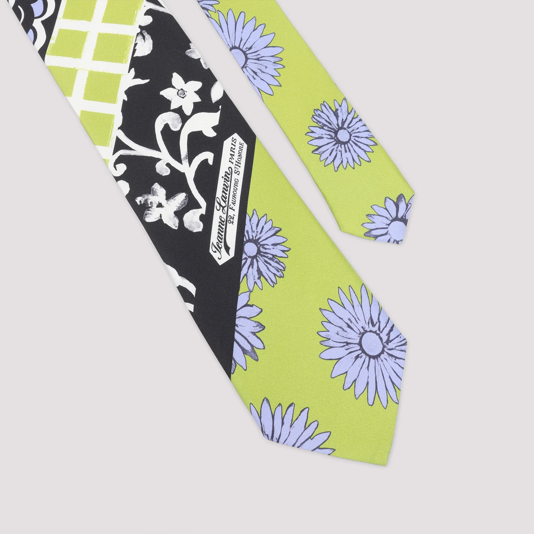 Lanvin Patchwork Tie Men - Image 2