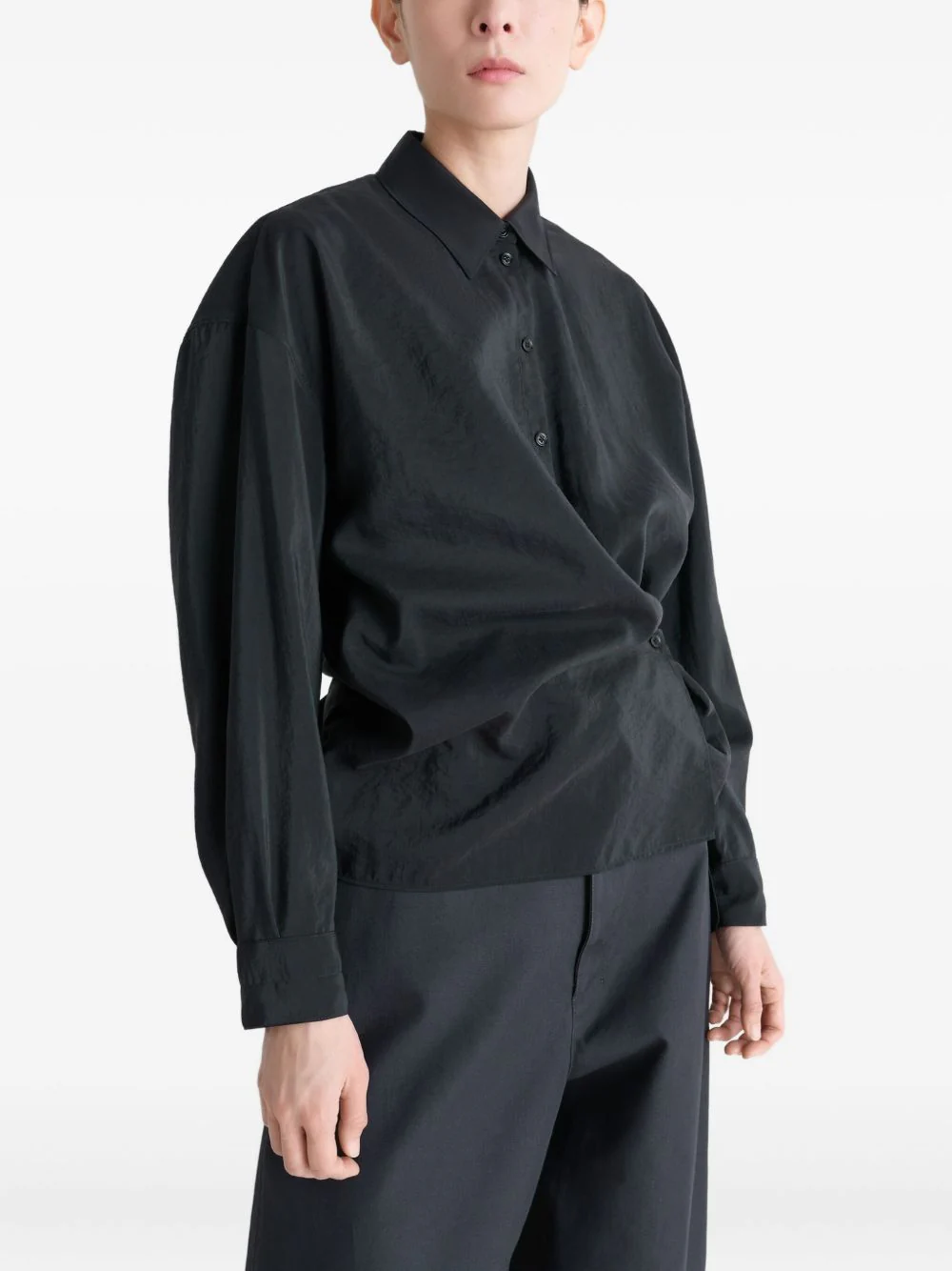Lemaire Women Silk Shirt - Image 2