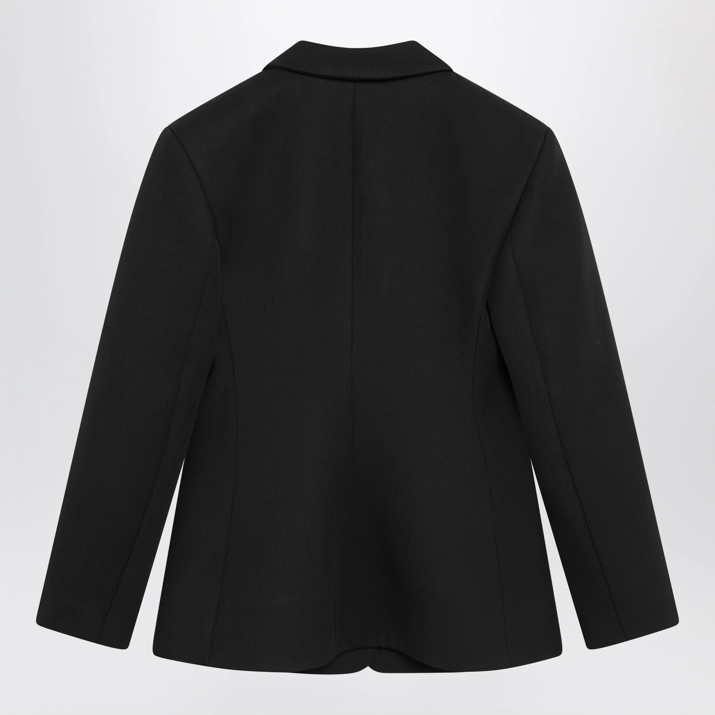 Loewe Black Wool Twill Jacket Women - Image 2
