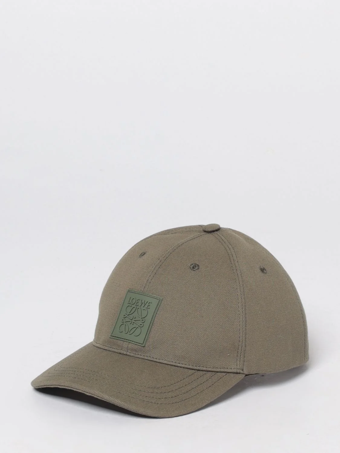 Loewe Hat Men Kaki