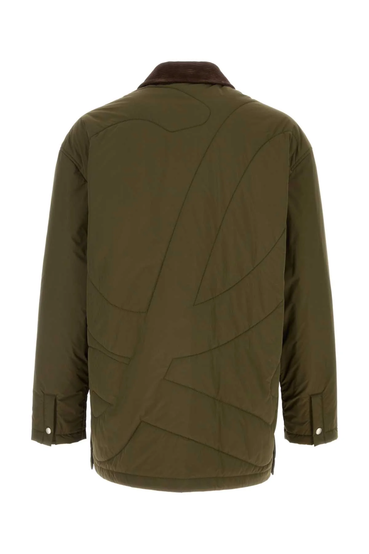 Loewe Men Army Green Polyester Jacket - Image 2
