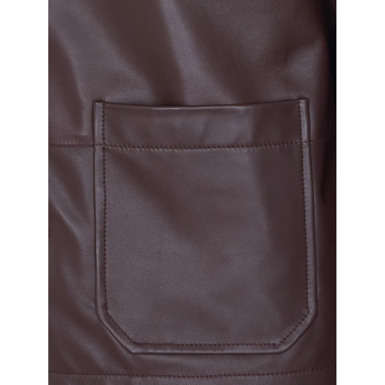 Loewe Men Leather Workwear Jacket - Image 3
