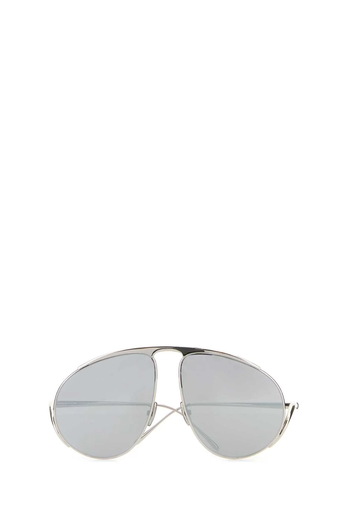 Loewe Unisex Silver Metal Hillock Sunglasses - Image 2