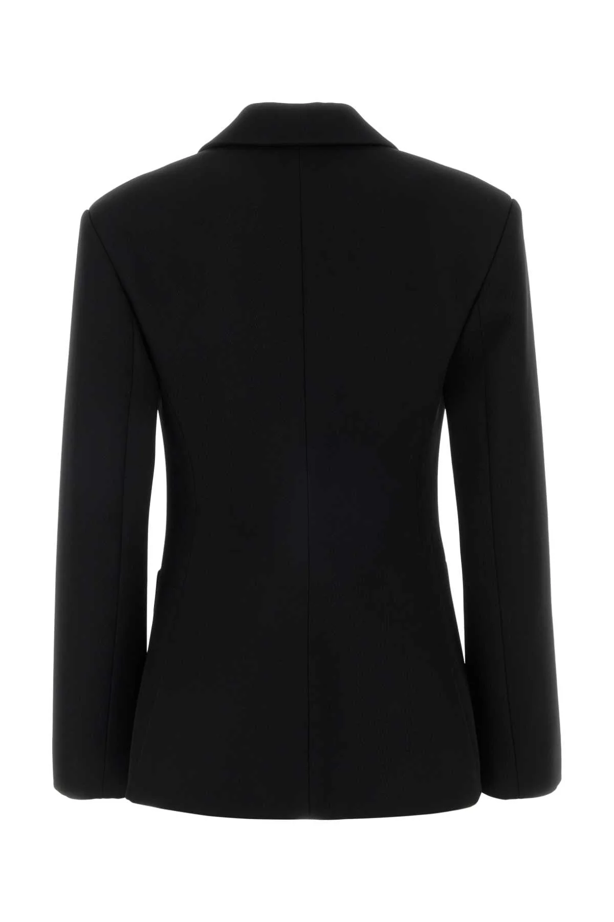 Loewe Women Black Wool Blend Blazer - Image 2