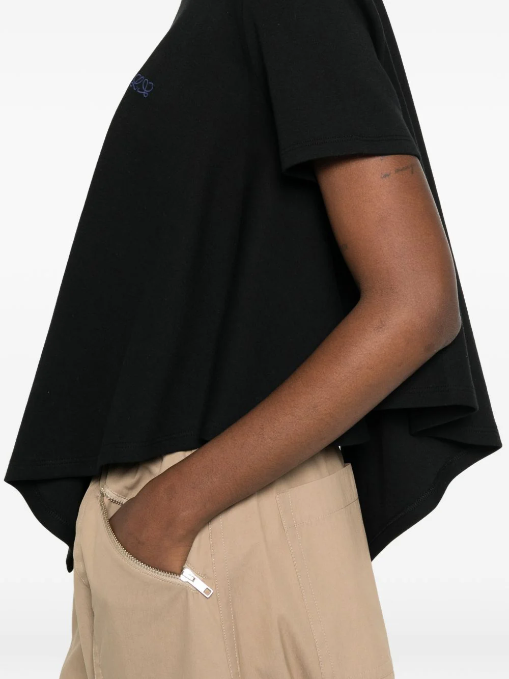 Loewe Women Logo Cotton T-Shirt - Image 3