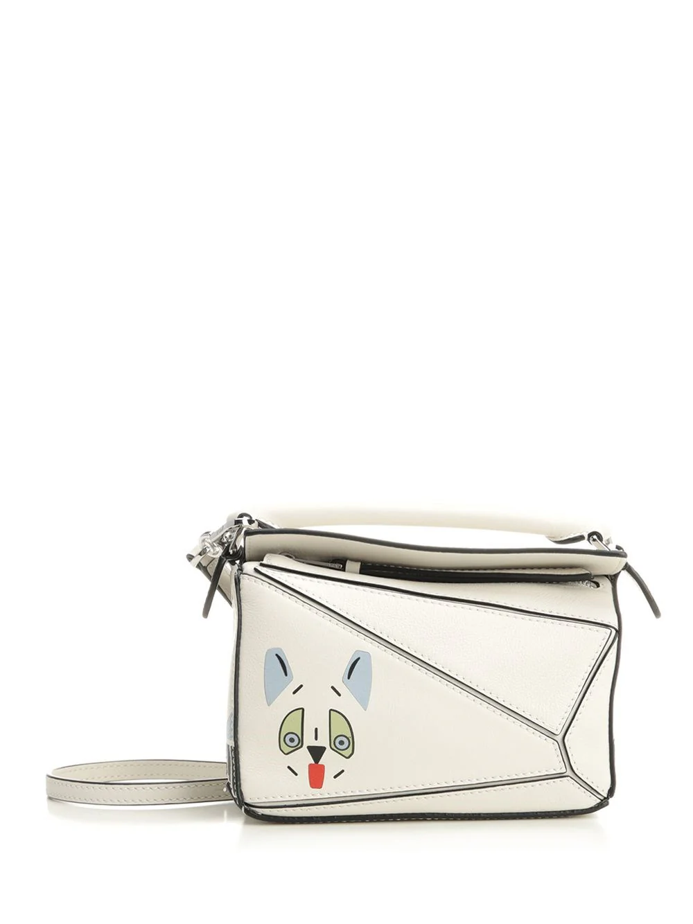 Loewe Women Mini "Puzzle Futurist Cat" Bag