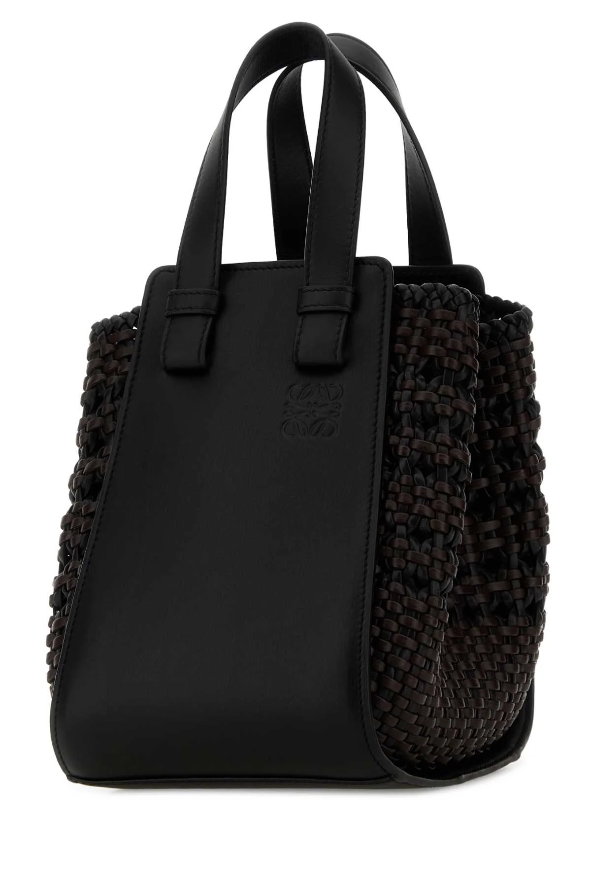 Loewe Women Two-Tone Leather Hammock Handbag - Image 2