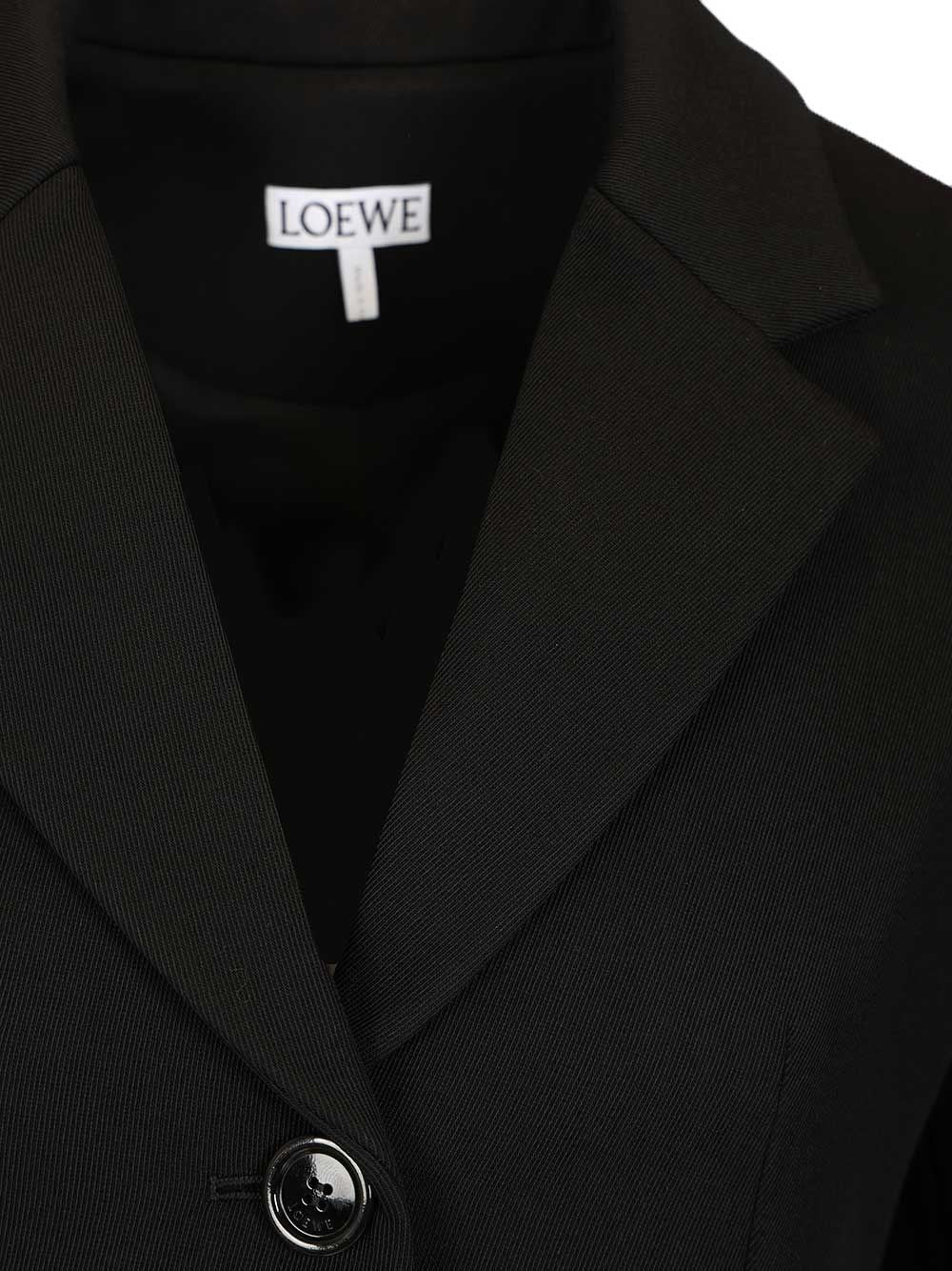 Loewe Women Wool Twill Jacket - Image 4