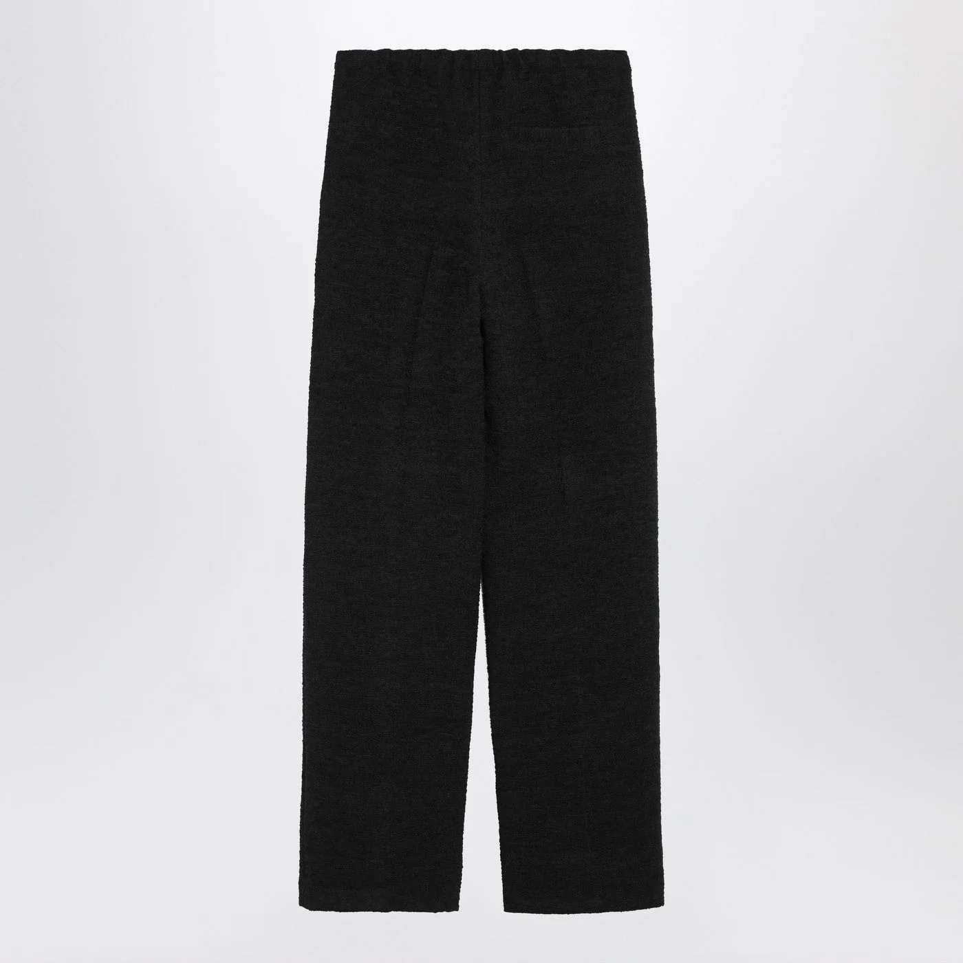 Loulou De Saison Black Straight Boucle Trousers Women - Image 2