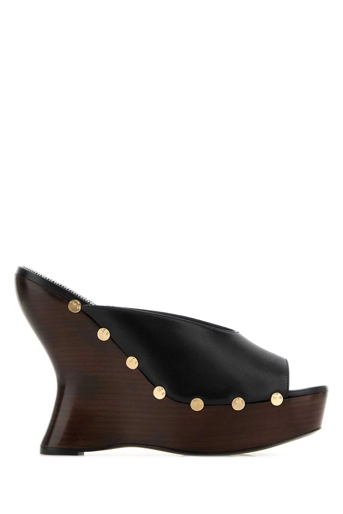 Magda Butrym Women Black Nappa Leather Wedges