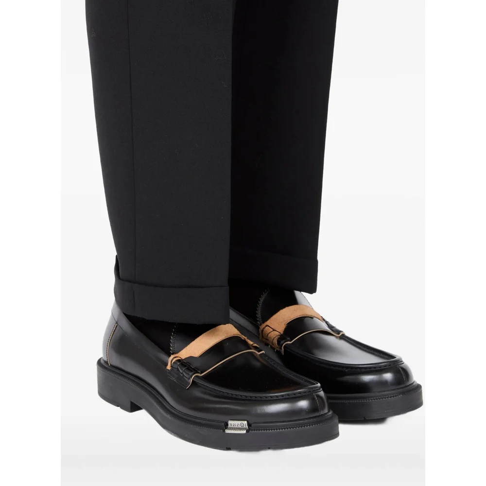 Maison Margiela Black Loafers Men - Image 3