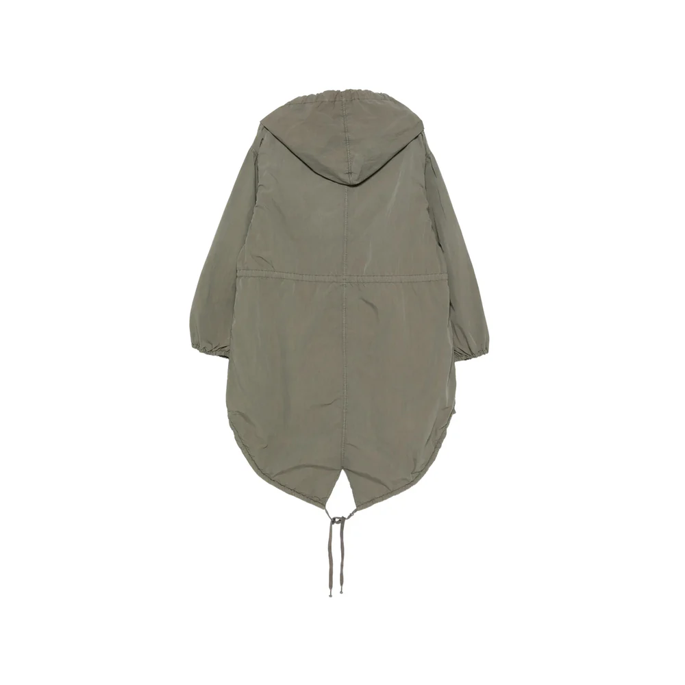 Maison Margiela Green Coats - Parka Coats Women - Image 3