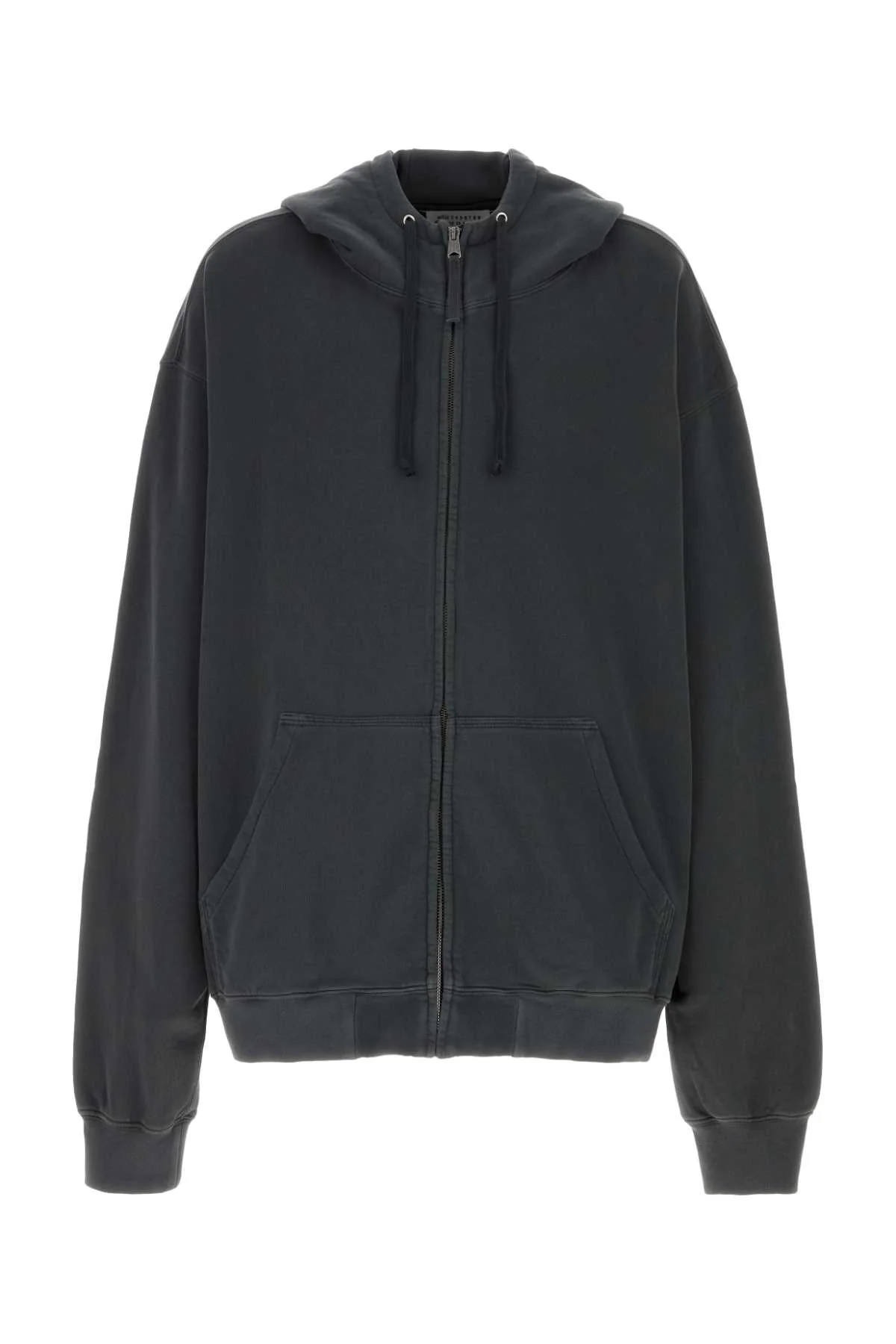 Maison Margiela Men Graphite Cotton Oversize Sweatshirt