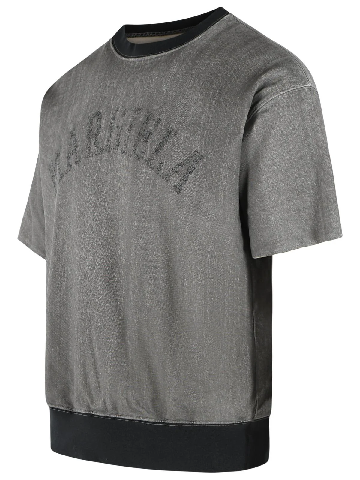 Maison Margiela Viscose And Grey Cotton T-Shirt Men - Image 2