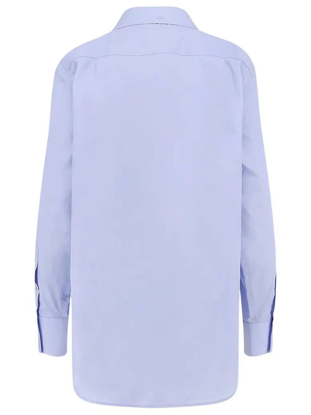 Maison Margiela Women Folded Collar Poplin Shirt - Image 2