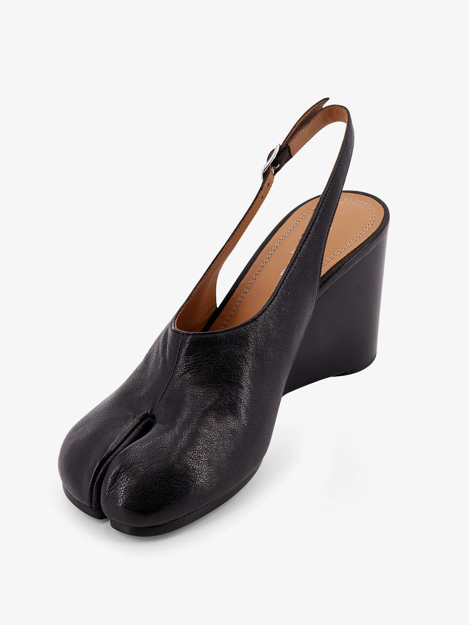 Maison Margiela Women Tabi Leather Pumps - Image 4