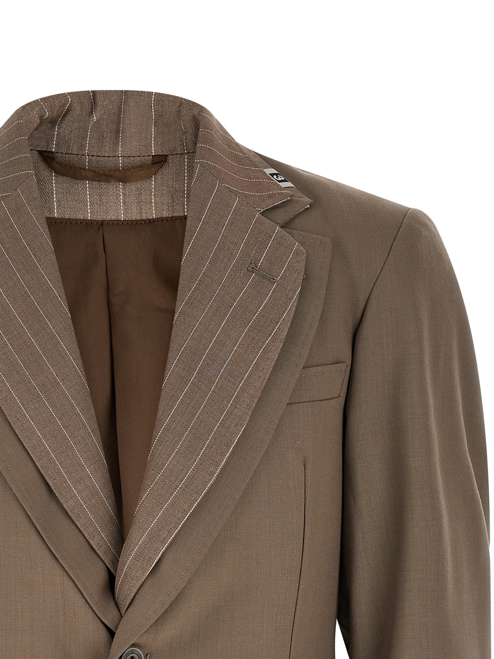 Maison Mihara Yasuhiro Men Double Layer Lapel Blazer Jacket - Image 3