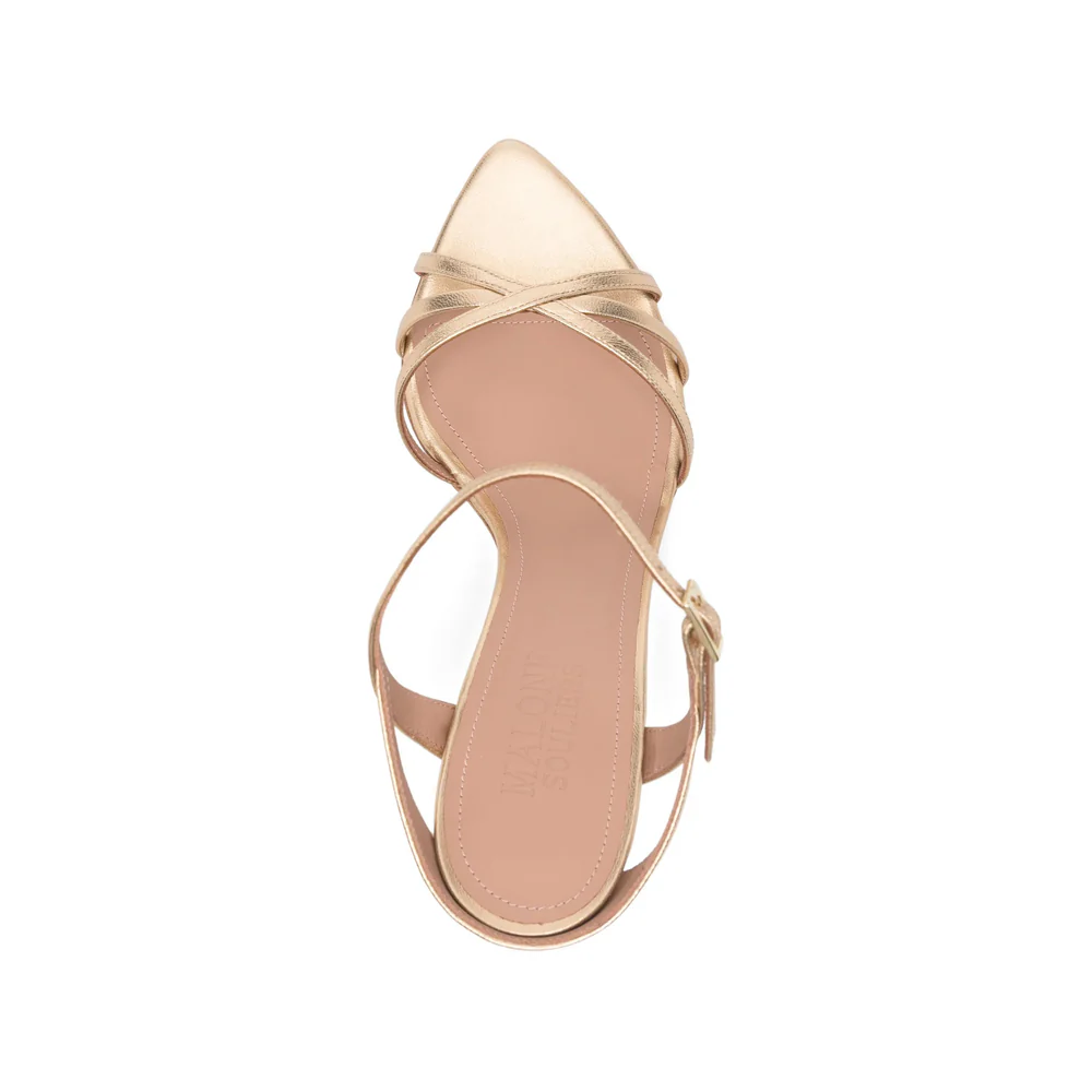 Malone Souliers Gold Boots Women - Image 3