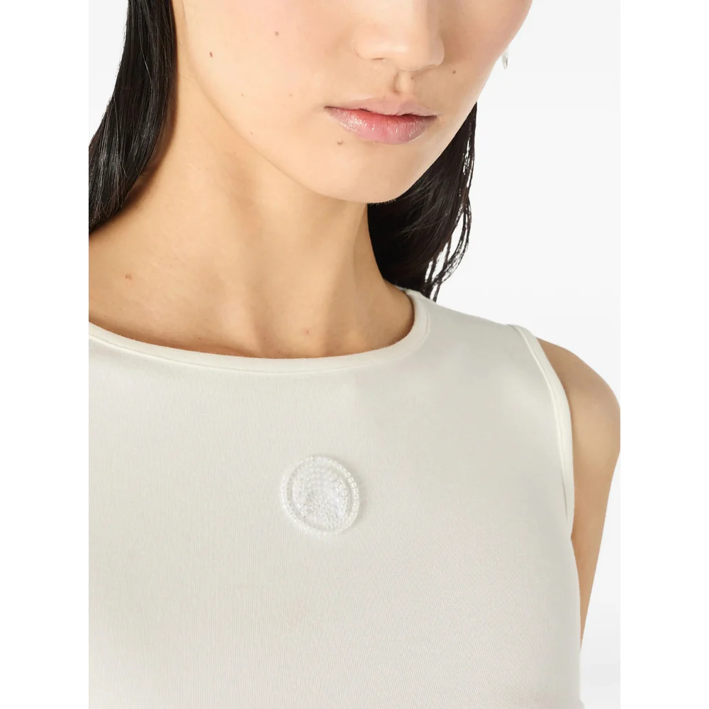 Marine Serre White Dresses - Day Dresses Women - Image 4