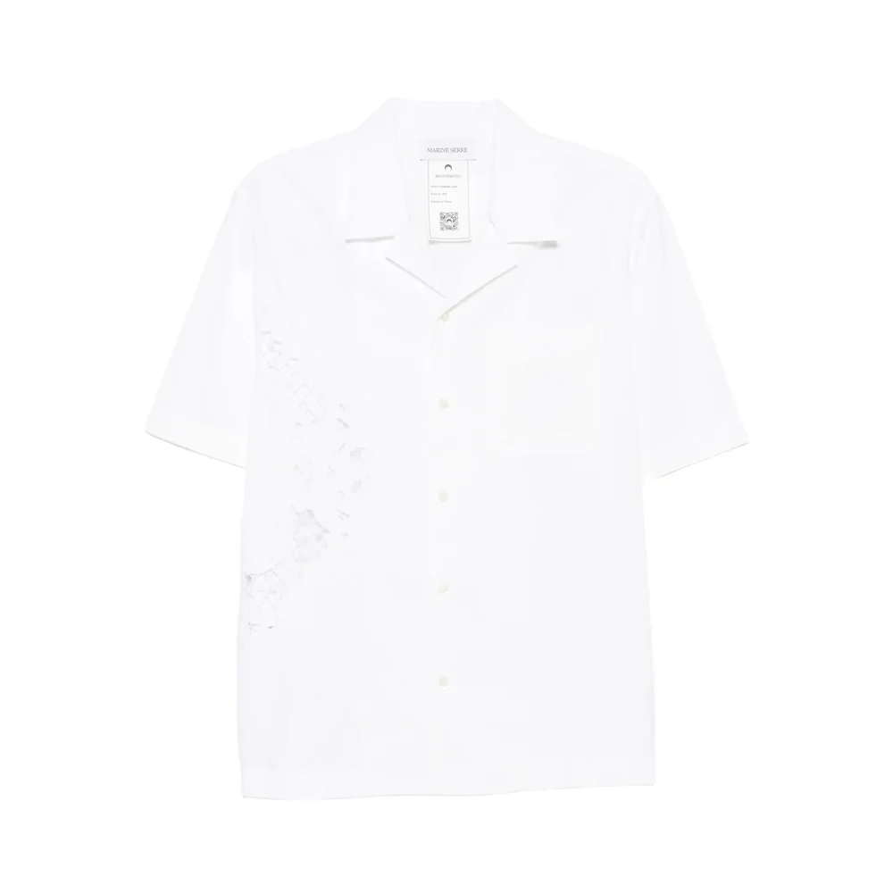 Marine Serre White Tops - Shirts Women