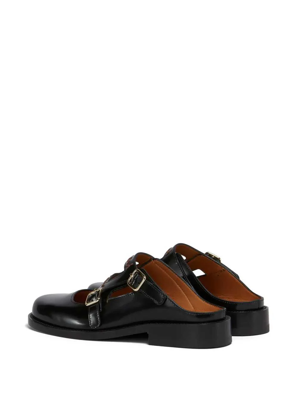 Marni Women Buckle Mules - Image 3