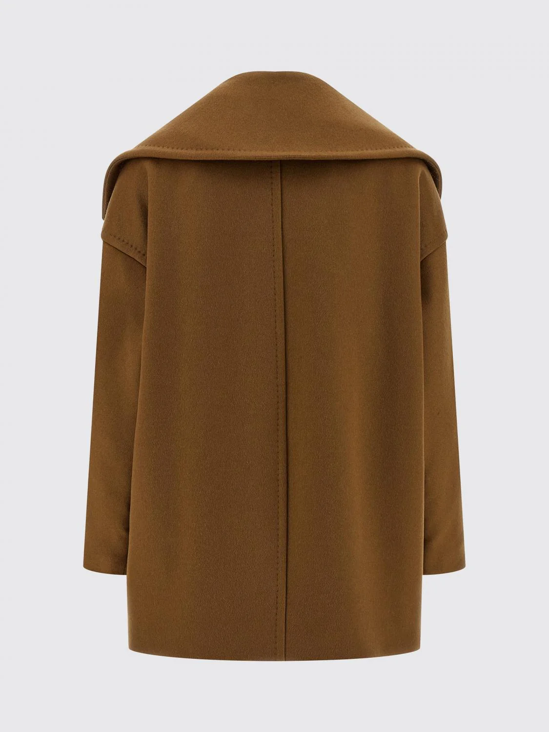 Max Mara Coat Woman Earth - Image 2
